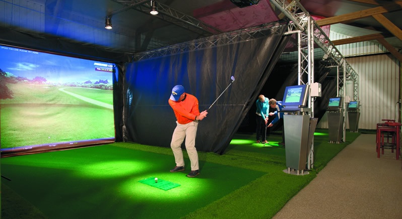 Indoor golfbaan